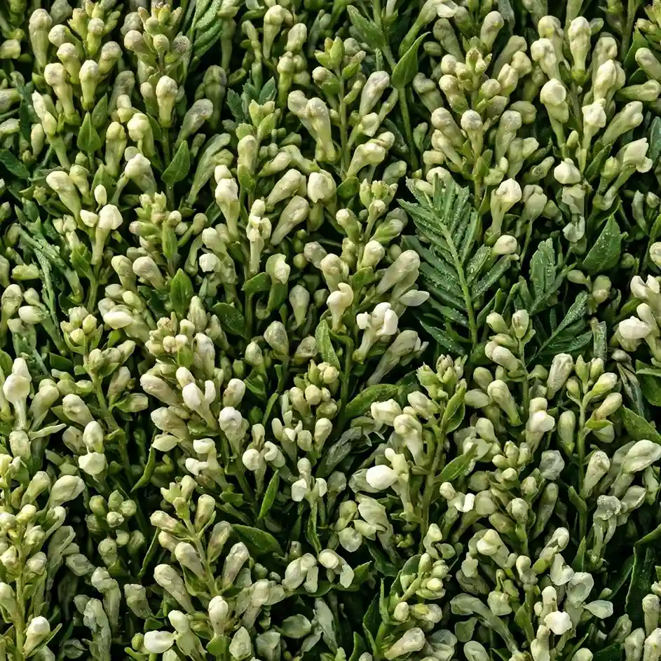 Kwiaty perełkowca japońskiego – składnik produktu PlantaHerb